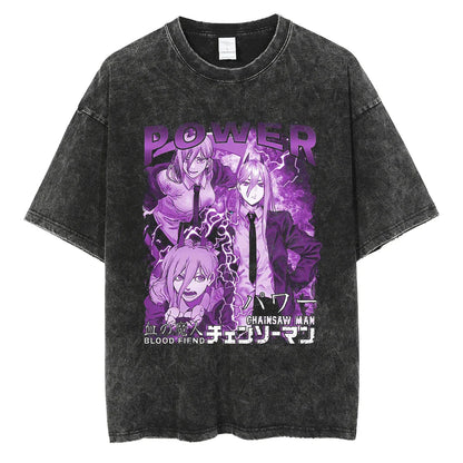 Power Vintage T-shirt V2